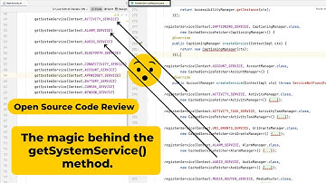 The magic behind the getSystemService() method.