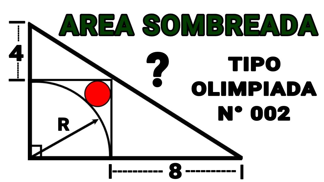 LINDO EJERCICIO!!!🤪😡 Halla el Area Sombreada👍👍🟢