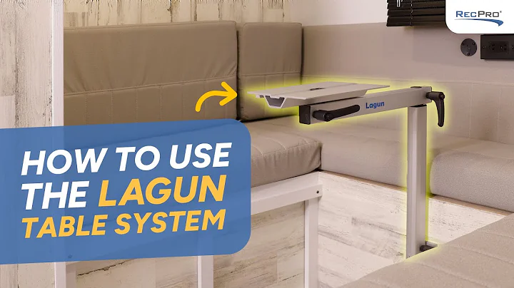 Lagun RV and Marine Swivel Table - EASY to use!