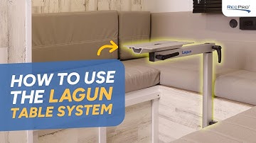 Lagun RV and Marine Swivel Table - EASY to use!