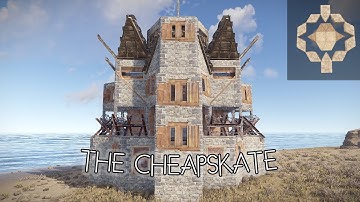 The Cheapskate - Solo/Duo Main Base - Meta Bunker - Best 1x2 In 2023 (Rust) (Patched)