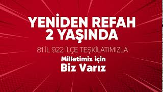 YENİDEN REFAH 2 YAŞINDA Resimi