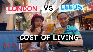 Cost of Living: London and Leeds 4K #UK #England #UKRN #Collab | Nurse Kay