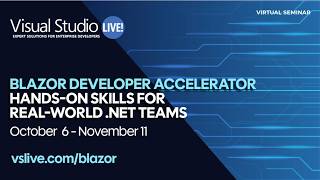 VSLive! Blazor Developer Accelerator | 6-Week .NET Training