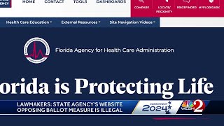 Some Florida lawmakers calling new Amendment 4 page a violation of state law