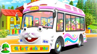 wheels on the bus i spy game song baby songs by little treehouse kids tv
