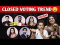 Bigg Boss 19 Closed Voting Trend kon No 1 Hai?BB19 Close voting Trend Farrhana Bhatt,GK,Amaal Pranit