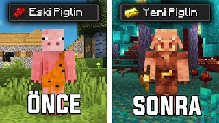 Minecraft'taki İlk Piglin'in Hikayesi...