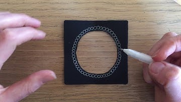 Zentangle® Project Pack #02 -- Day Two (Part 1)