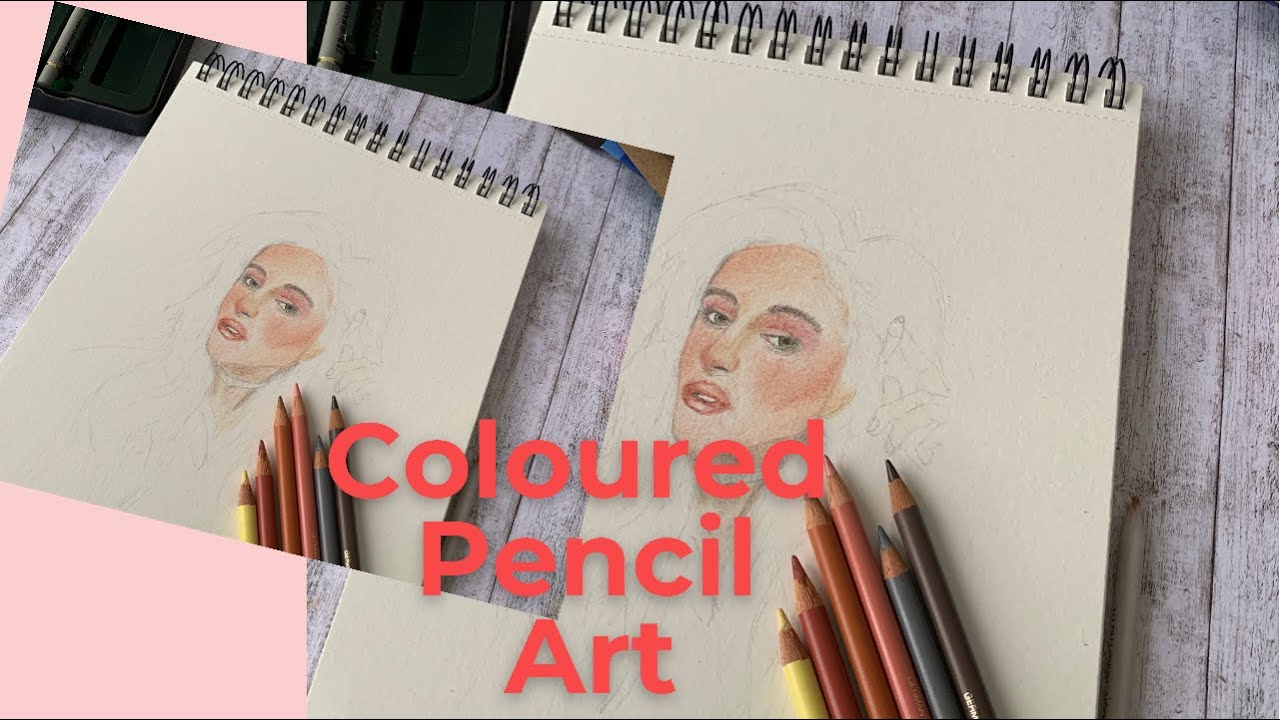 How I colour realistic using Colour Pencil (My Way of Colouring Julia