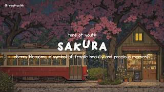 sakura: cherry blossoms, a symbol of fragile beauty and precious moments | sakura rain piano screenshot 5