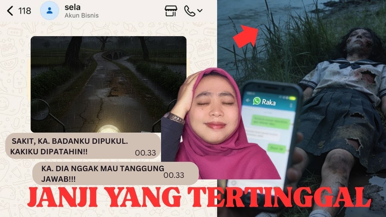 JANJI YANG TERTINGGAL!!!😱 | CHAT HISTORY HORROR INDONESIA