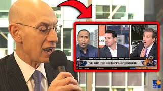 Adam Silver On How Sports Media Can Do Better