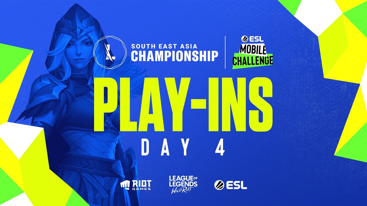 เกียรติยศ lol  Update New  ESL Mobile Challenge presents Wild Rift SEA Championship 2021: Play-ins Day 4