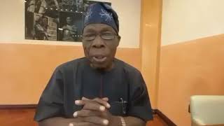 Former president Olusegun Obasanjo said Buhari is Already dead Since 2017