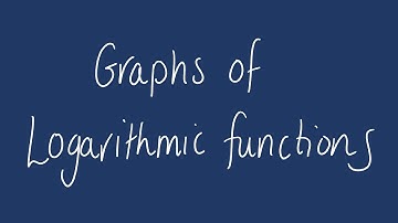 Graphs of logarithmic functions | Unit 1 and 2 VCE Maths Methods