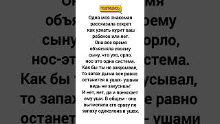 Юмор про маму и запах дыма из ушей.