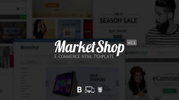 MarketShop - eCommerce HTML Template | Themeforest Website Templates and Themes