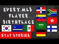 The Birthplace of Every MLB Player... Ever | Stat Stories