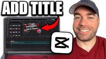 How To Add Title In CapCut (PC or Laptop)