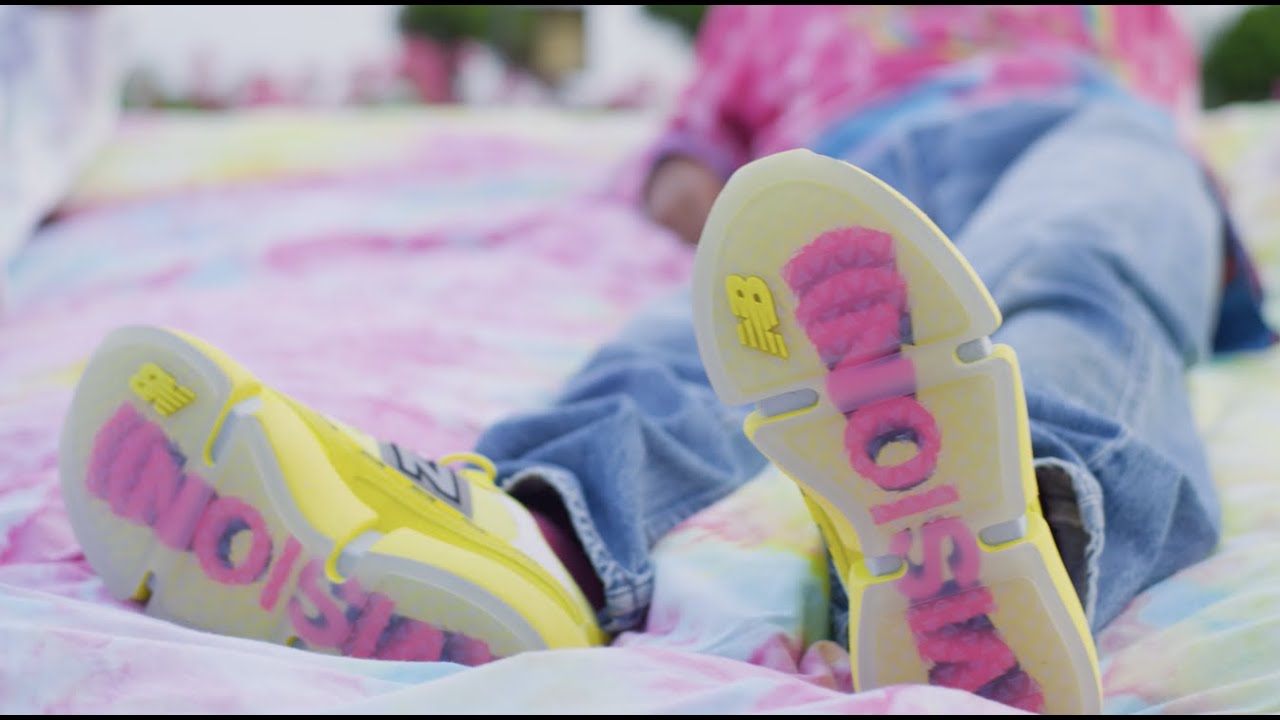 jaden smith yellow new balance