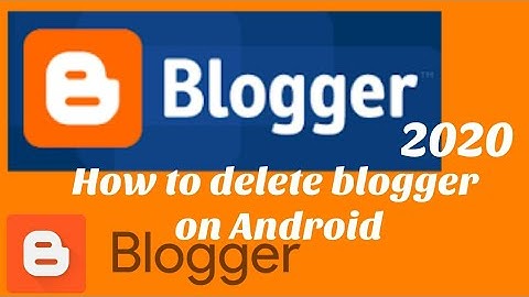 Blogger Blog Ko Mobile Se Delete Kaise Kare | How To Delete Blog On Blogger | Delete Blogger Account