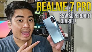 realme 7 Pro Unboxing \& Hands-On + Fast charging demo! - SOBRANG BILIS MAGCHARGE!