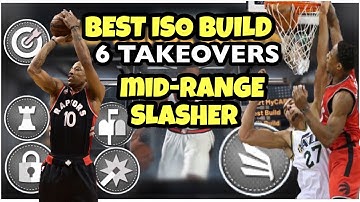 NBA2K21 BEST ISO BUILD MID RANGE SLASHER - 6 TAKEOVER TO CHOOSE - BEST SF BUILD!!