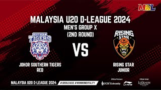 Live Malaysia U20 D-League 6Pmucsi Johor Southern Tigers Red Vs Rising Star Junior