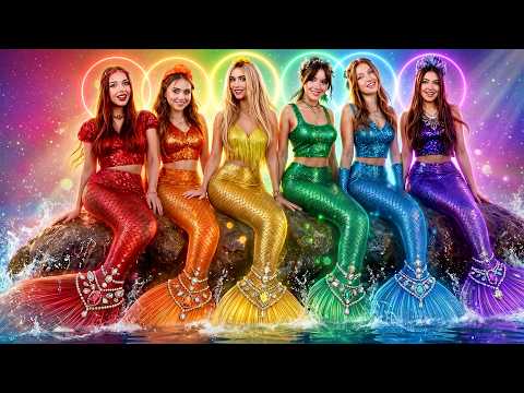 Every Color Mermaid Battle! Which Color is The Most Gorgeous?