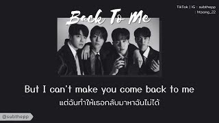 [THAISUB] Back To Me - The Rose (더 로즈)