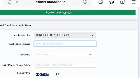 CSIR NET DECEMBER 2023 ANSWER KEY & Response Sheet is LIVE NOW📢