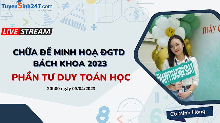 Hướng dẫn giải đề thi minh họa môn toán 2023 năm 2024