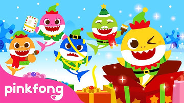 Đón Giáng Sinh cùng Gia đình Cá Mập Yêu tinh🧝‍♀Christmas Songs | Baby Shark Pinkfong! Nhạc thiếu nhi