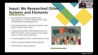 Bias and Hate Incident Reporting Work Group - June 15, 2026