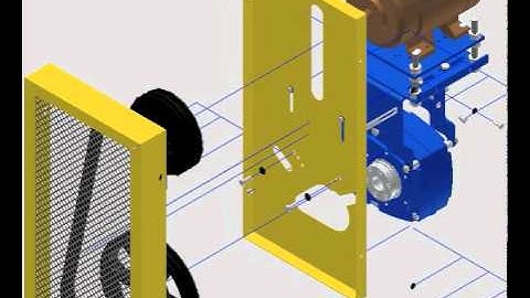 Animation-HSM Belt Guard Assembly