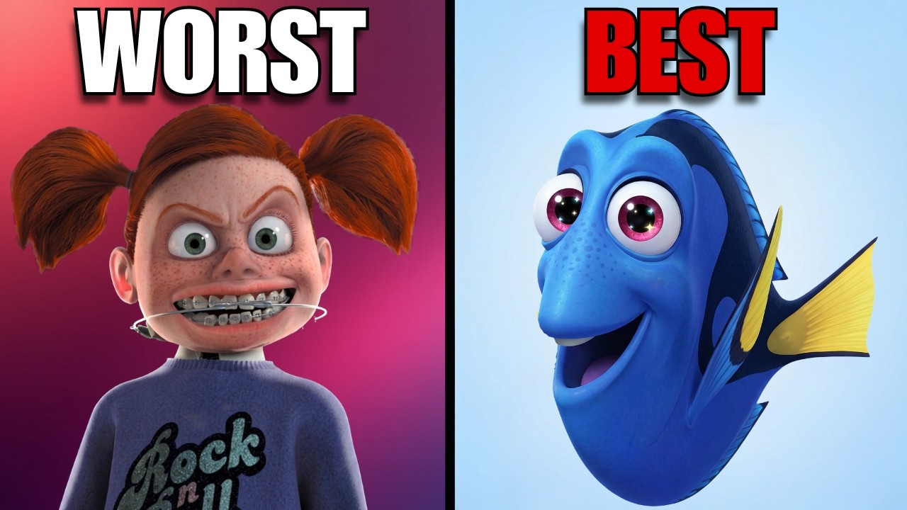 Most Loved VS Most Hated Pixar Side Characters
