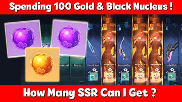 100 Black & Gold Nucleus Gacha Pulls In Tower of Fantasy (Special Order)!
