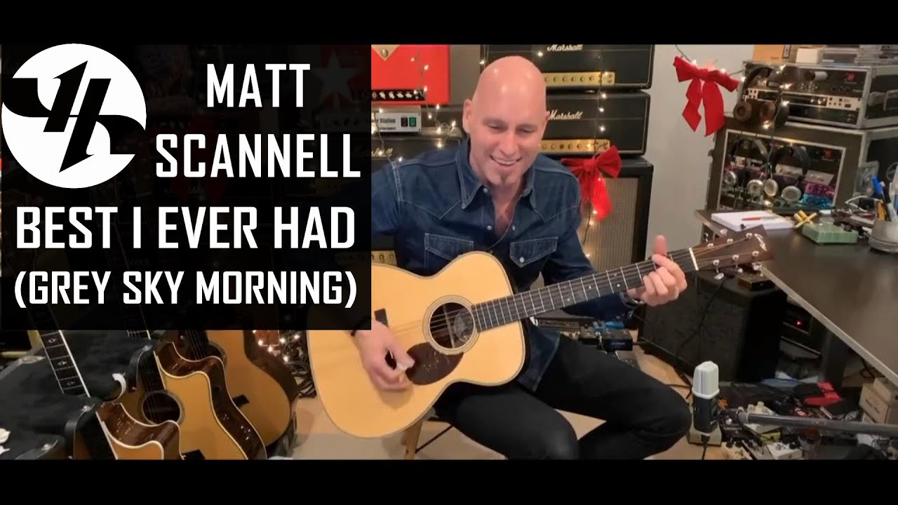 "Best I Ever Had (Grey Sky Morning)" Matt Scannell Vertical Horizon Live Acoustic 12/16/21