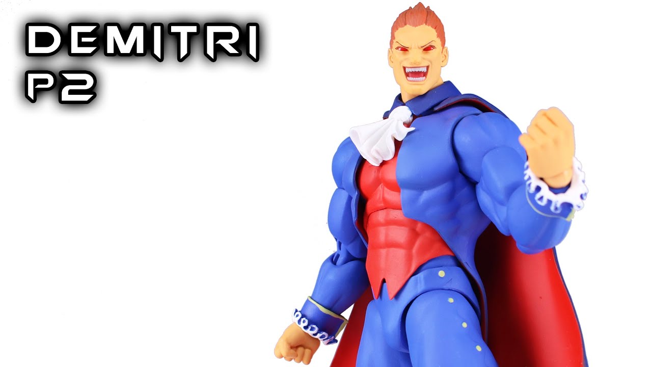 Storm Collectibles Darkstalkers Demitri Maximoff 1/12 Scale Figure (blue)