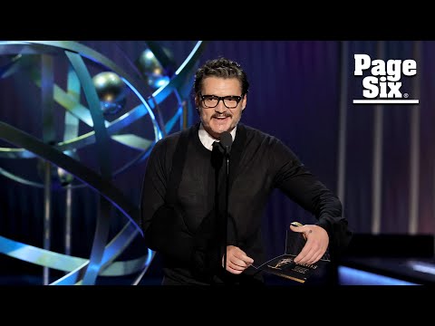 Pedro Pascal jokingly reveals cause of shoulder injury during censored Emmys 2024 moment