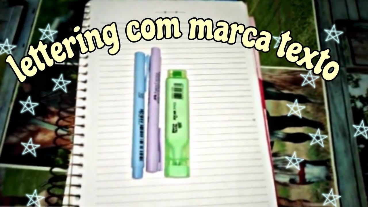 COMO FAZER LETTERING SEM BRUSH PEN💖 YouTube