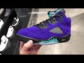 Обзор кроссовок Air Jordan 5 “Purple Grape”