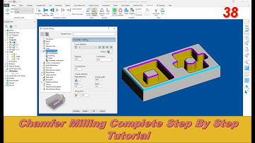 autodesk Powermill 2020 chamfer milling tutorial | Chamfer Milling Powermill 2020 | Delcam
