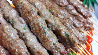 كباب مشوي بالفرن بتتبيلة روعة وطعم خيالي طريقة سهلة جدا ولذيذة kebab al forno#كفتة#مشوي#كباب