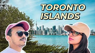 Toronto Islands VLOG 2023 | Center ISLAND | Wards island | Fun things to do | BEACH in Toronto