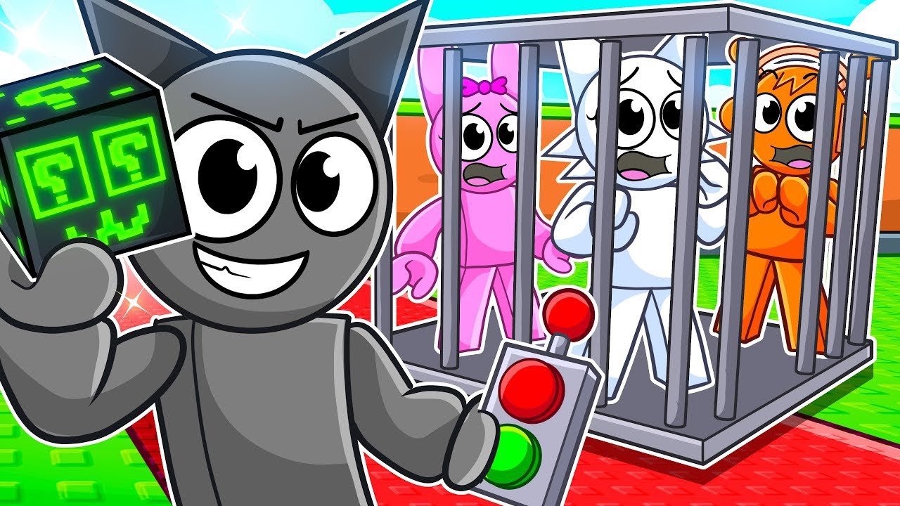 ¡Usando el nuevo panel de administración para robar bloques de la suerte secretos!