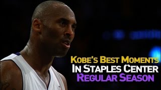 Kobe Bryant's Best Regular Season Moments In Staples Center