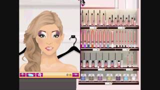 Glamoures Purple Make-Up Tutorial (Stardoll)