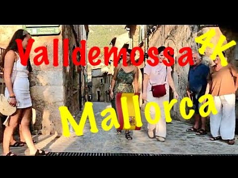 Unveiling Valldemossa Mallorca's Charm: A Stunning 4K Walking Tour